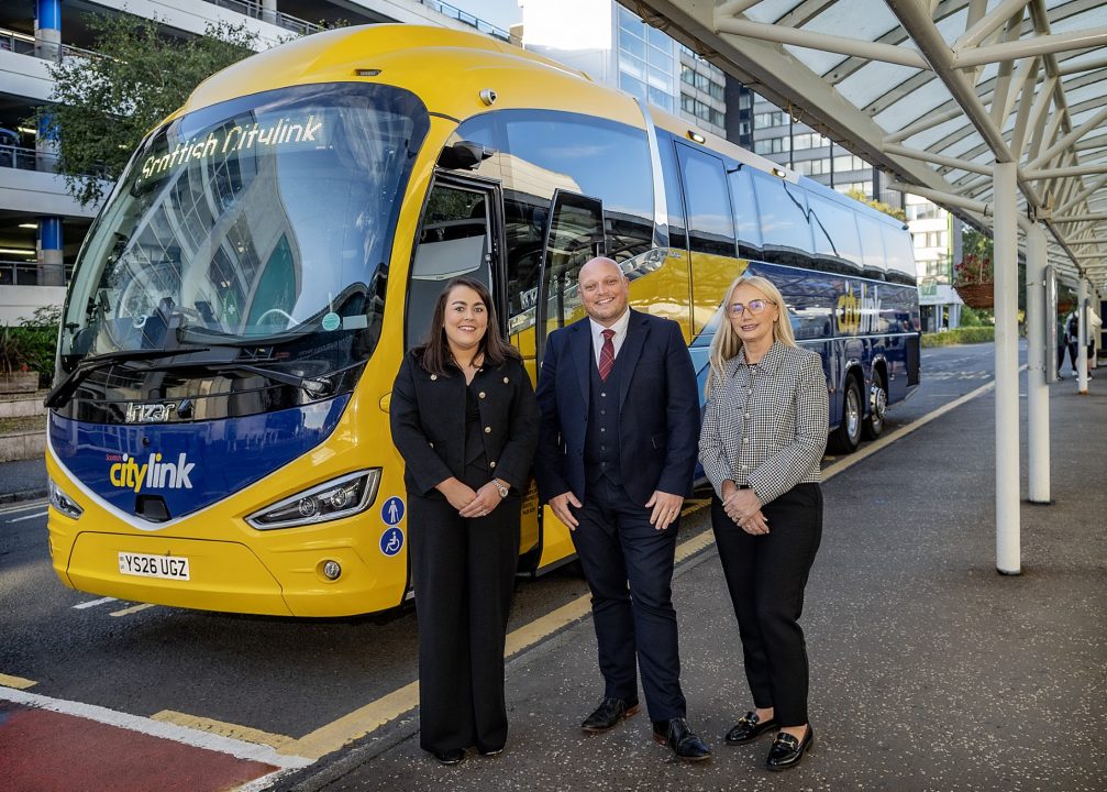 Citylink to launch new coach service between Glasgow Airport and Edinburgh city centre
