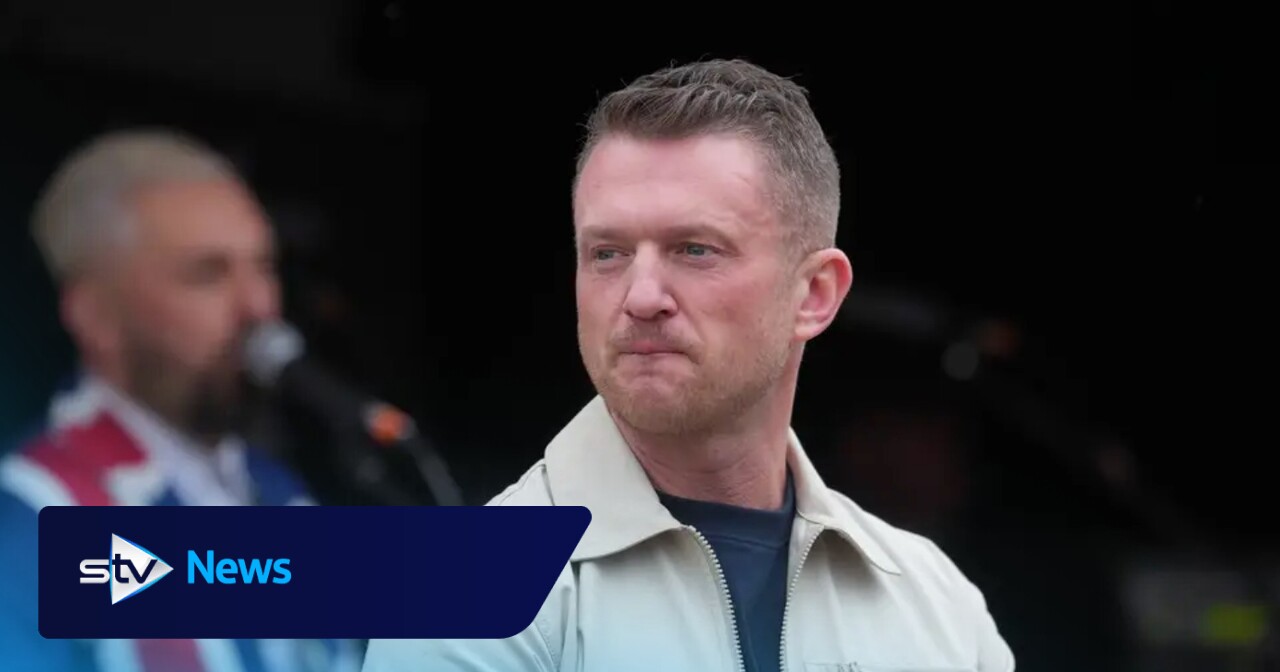 Tommy Robinson muss sich wegen angeblicher Belästigung zweier Journalisten ...