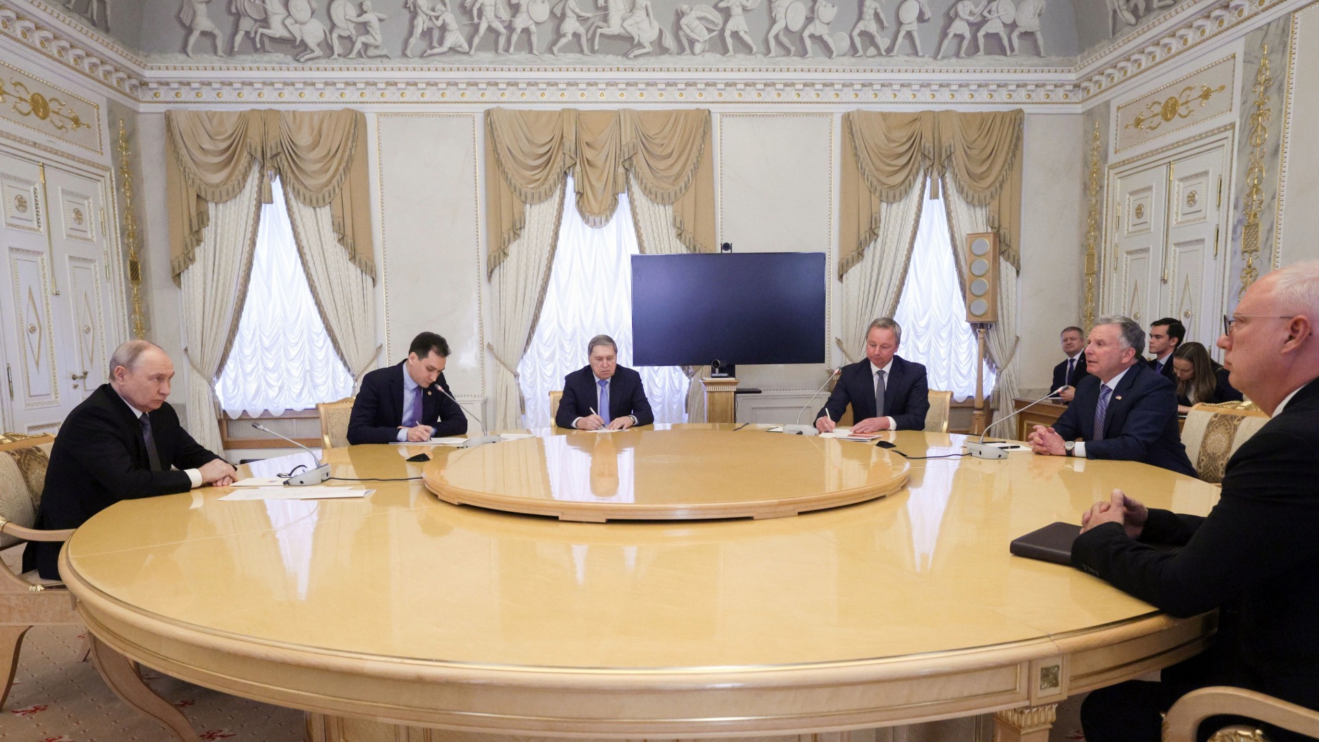 Vladimir Putin and Steve Witkoff held talks in Russia