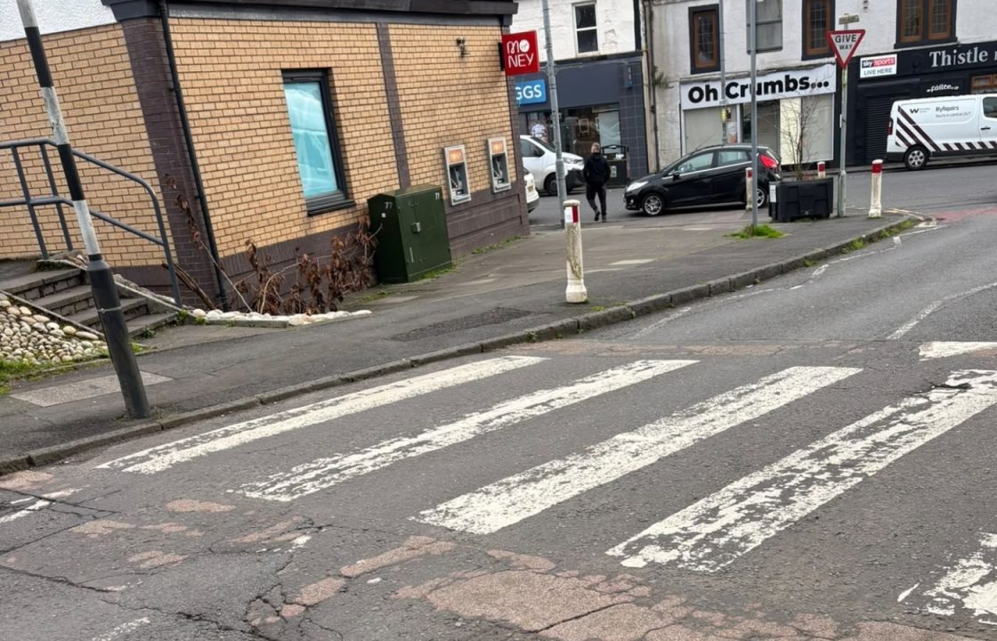 Calls for faded road markings in Glasgow to be upgraded amid safety fears