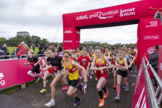 Thousands of children take on Junior and Mini Great Scottish Run at Glasgow Green