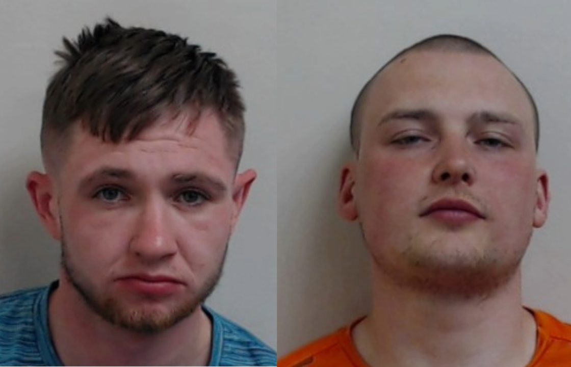 Men caught hiding bag of guns and ammunition in bushes