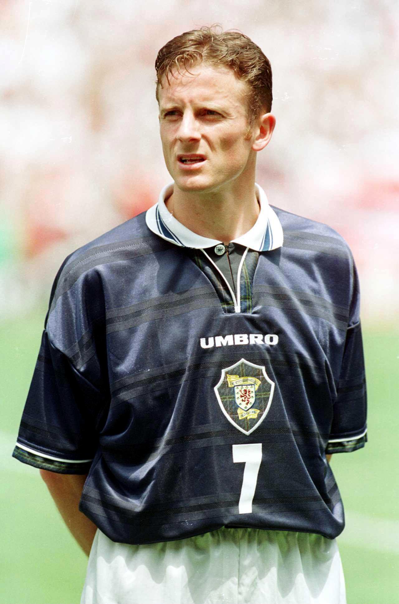 Kevin Gallacher received 53 caps for Scotland