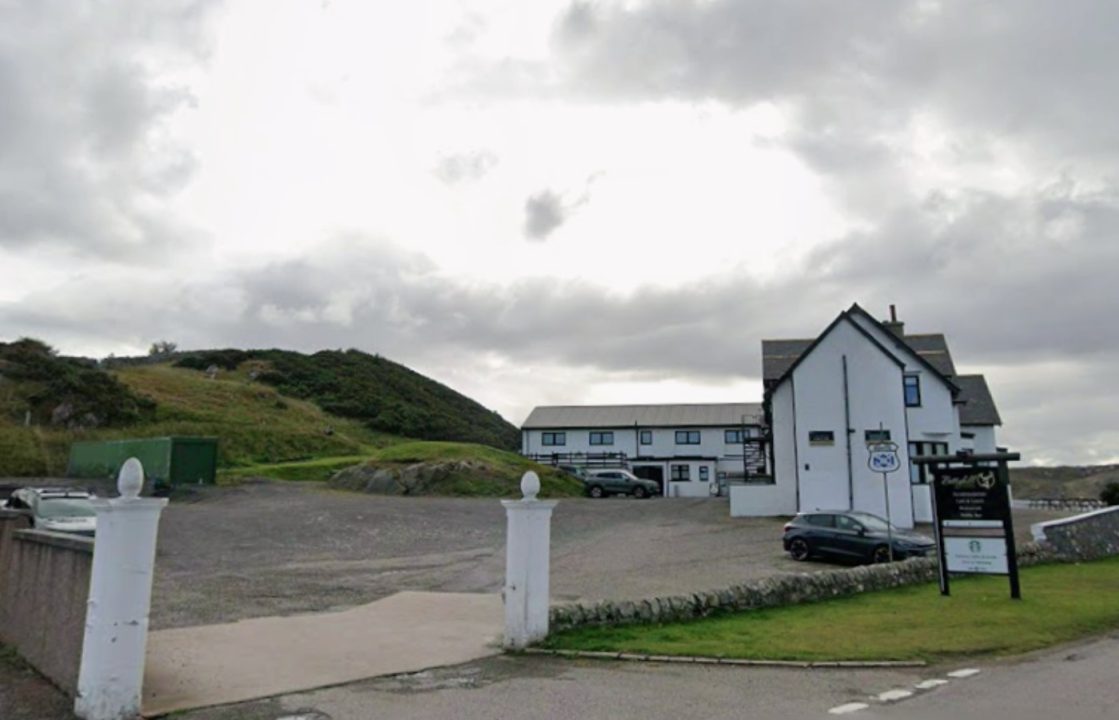 Man, 72, dies after being hit by van in Highland hotel car park 